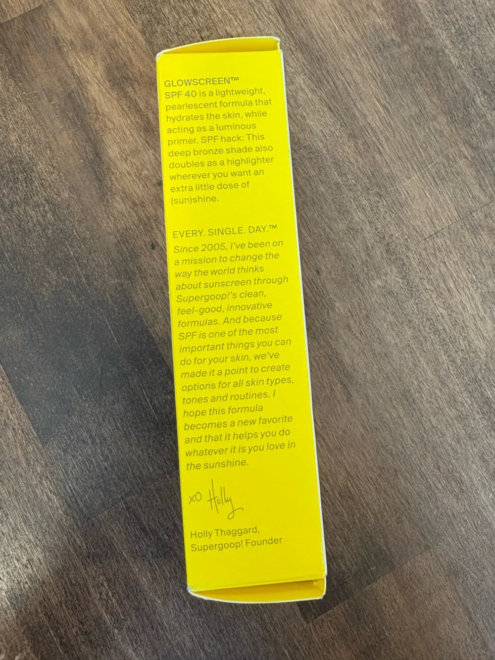 Supergoop Glow Screen Sunset 1.7 fl. oz. NWT